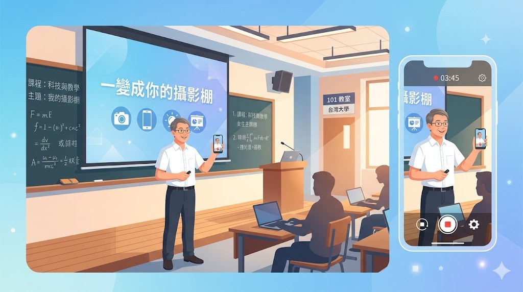 SlideCast — iPhone 變成你的攝影棚